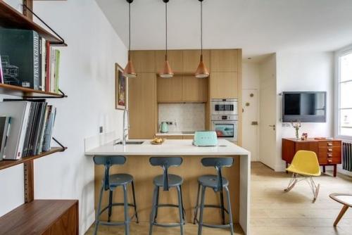 Как отремонтировать малогабаритку за 3 месяца и сделать её интерьер крутым: реальный пример в Париже. 03