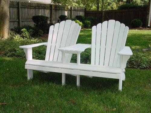 Как сделать дизайнерское деревянное кресло для дачи своими руками. 03