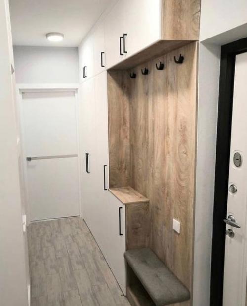 Практичное решение. В оформлении прихожей. 02