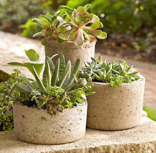 Керамические и деревянные горшки. 02