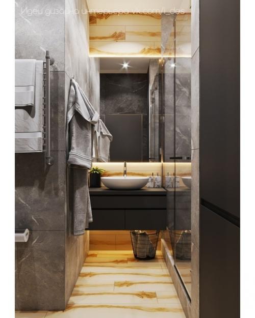 Как вам дизайн санузла?