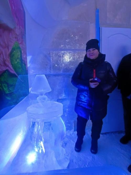 Первая ледяная галерея современного искусства в Апатитах. 06