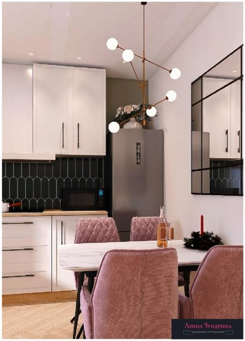 Хочу поделиться проектом дизайна интерьера в загородном доме. 02