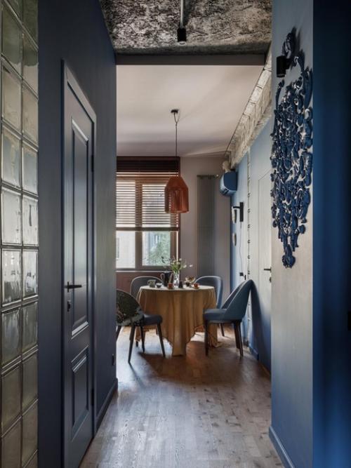 Реализованный интерьер квартира, площадью 60 кв. 05