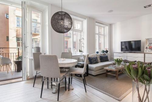 Скандинавский стиль в интерьере малогабаритных квартир. 06