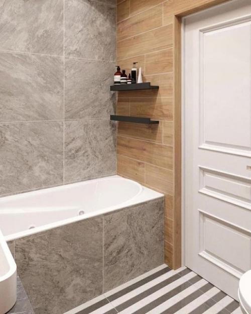 Интерьер ванной комнаты. 02