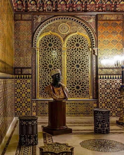 Интерьеры мавританской гостиной в юсуповском дворце Санкт-петербурга. 03