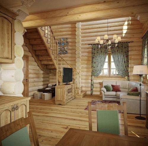 Устройство деревянного дома. 06