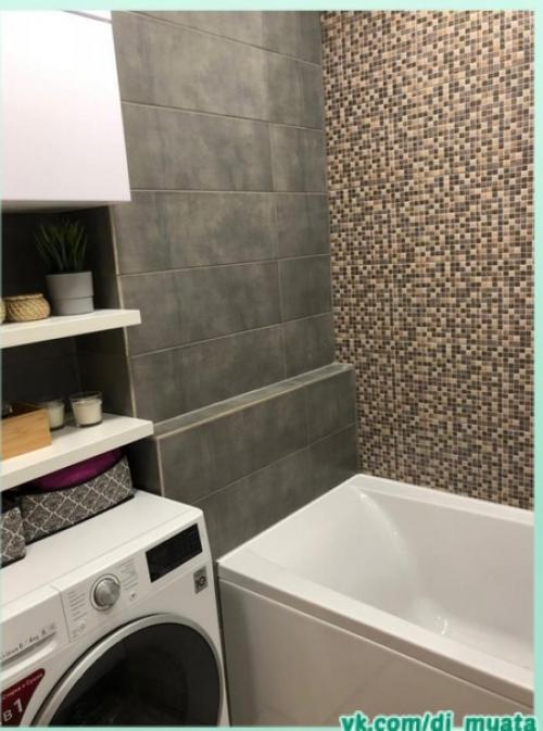 Крохотная ванная комната. 05