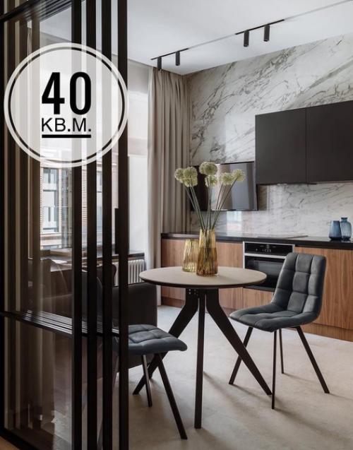 Интерьер квартиры. Выполненный в современном стиле. 01