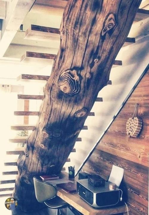 Дерево всегда будет актуально в любом интерьере дома или квартиры. 02