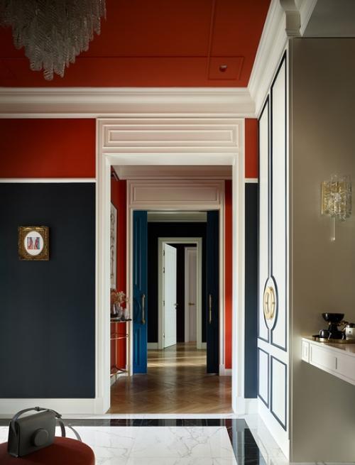 Дизайнер Алиса шабельникова создала интерьер, вдохновленный красочной архитектурой Амстердама. 02