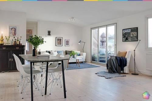 Трехкомнатная квартира в Швеции. 01