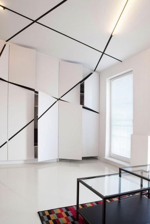 Белоснежный минимализм квартиры в Польше. 03