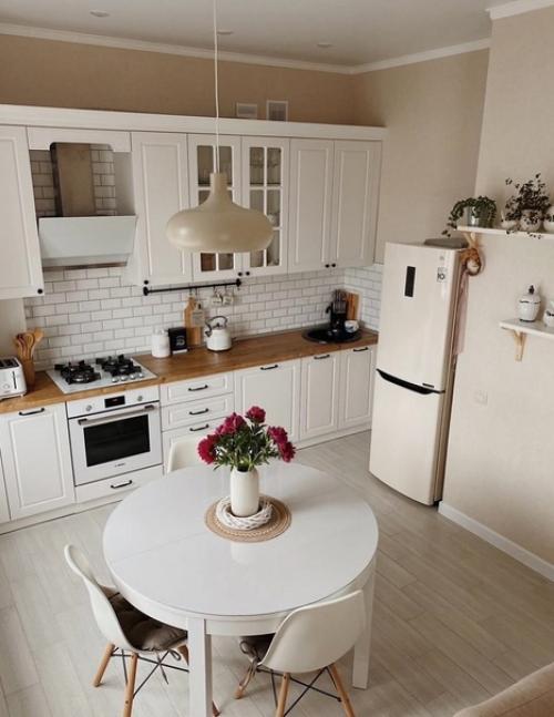 Интерьер в светлых оттенках. 02