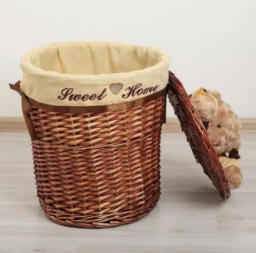 Плетеные корзины для белья станут отличным украшением для любой ванной комнаты. 02