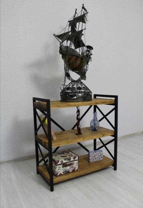 Стеллаж лофт - один из важнейших предметов интерьера, который поддерживает настроение данного стиля. 02