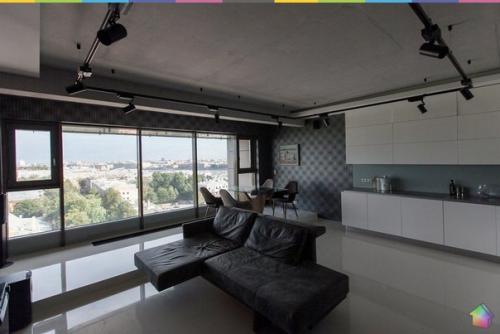 Мужская квартира с панорамным видом на город ч. 1. 05