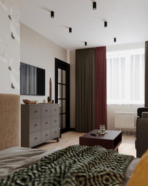 Это проект однушки площадью 36 квадратных метров. 03