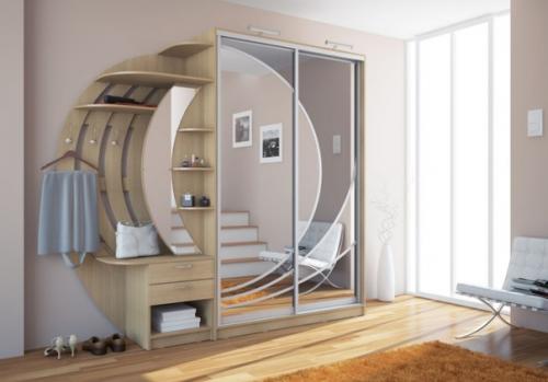 Оригинальные и нестандартные шкафы - купе в ваш дом. 05