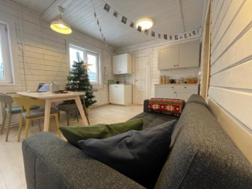 Мы с Дашей себе дом в Подмосковье обустроили.