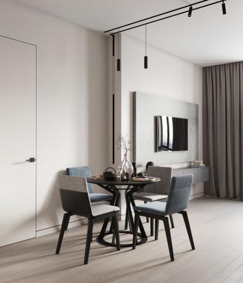 Проект 1-комнатной квартиры 45, 4 кв. 04