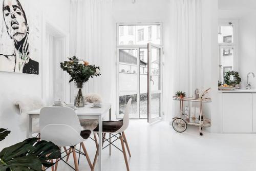 Квартира площадью 45 квадратных метров в скандинавском стиле. 04