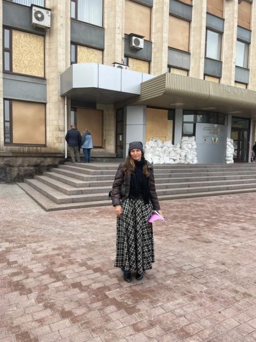 Как мы подарки донецким детям возили. 09