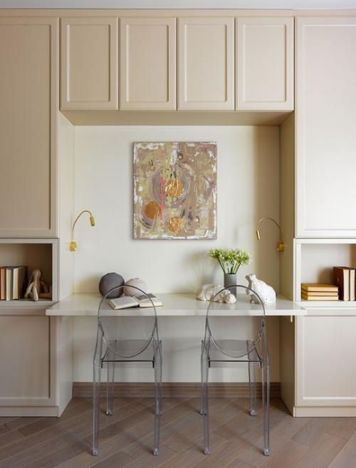 Интересный дизайн с элементами ар - деко для молодой семьи. 05