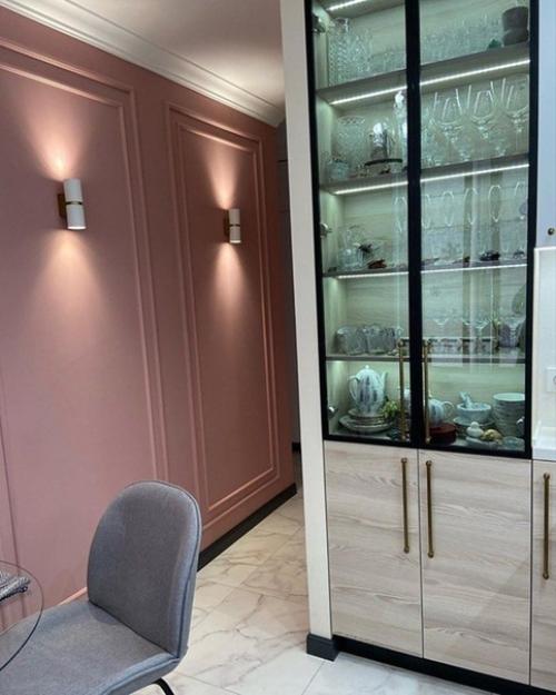 Кухня в хрущевке.  Несмотря на ограниченное пространство получилось сделать очень стильную и функциональную кухню. 09