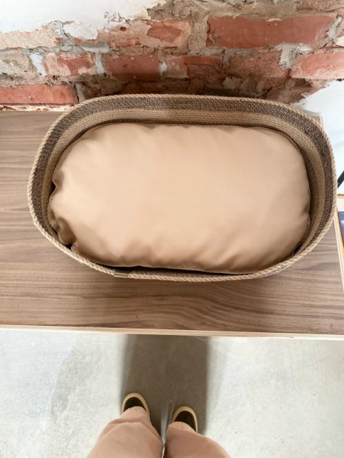 Уютное гнездышко для вашего любимца: лежанка из натурального джута! 02 Уютное гнездышко для вашего любимца: лежанка из натурального джута! 02