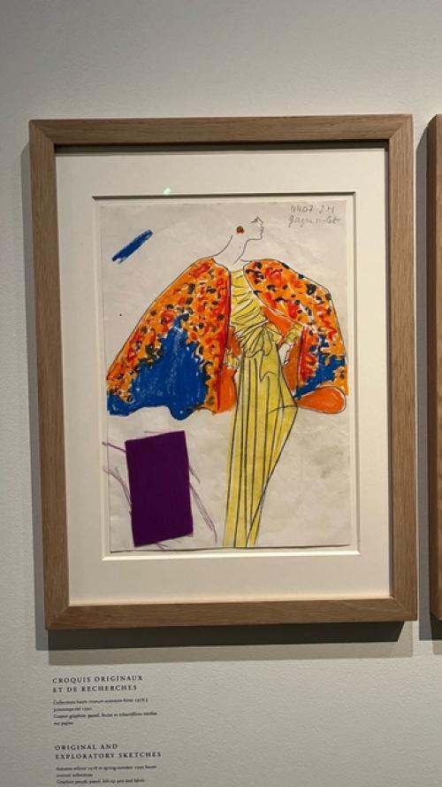 Выставка Les Fleurs d'Yves Saint Laurent в фонде YSL / Париж. 07