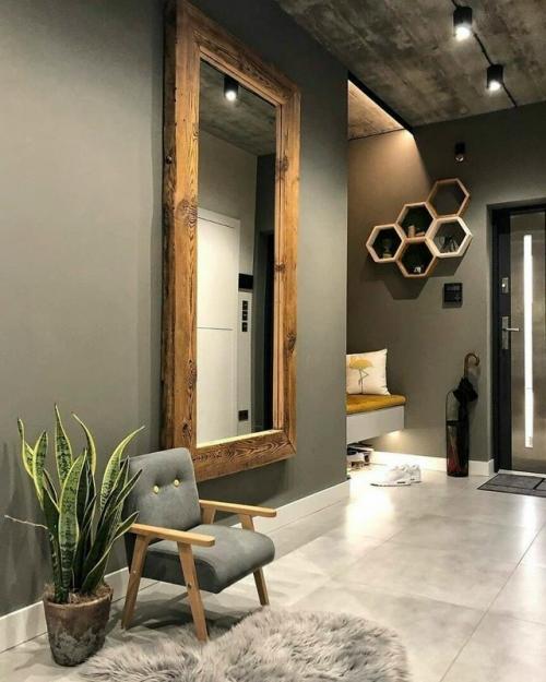 Кухня - гостиная в стиле лофт. 07