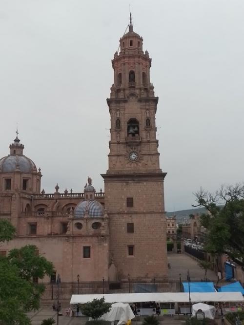 Кафедральный собор преображения господня в морелии, Мексика. 07