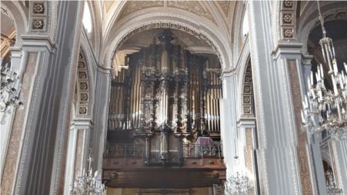 Кафедральный собор преображения господня в морелии, Мексика. 03