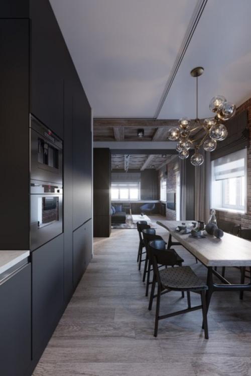 Интерьеры для людей творческих профессий всегда самые необычные и оригинальные. 07