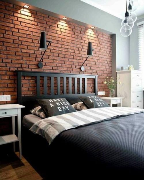 Кирпич сейчас отличная возможность внести яркий акцент в любой дизайн интерьера - от классического до индустриального. 03