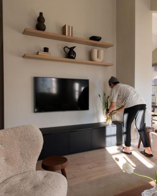 Добро пожаловать в мужской дом в коричнево - бежевых оттенках в Норвегии! 05