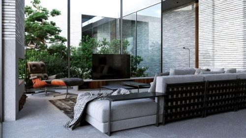 Интерьер жилого дома в Юрмале, подборка от изабеллы Богатовой, проектного дизайнера концерна романов. 03