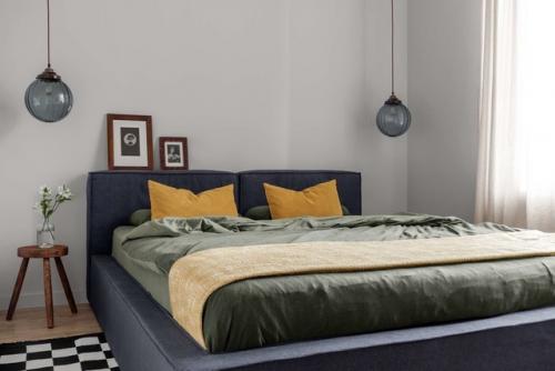 Квартира с атмосферой загородного дома для молодой семьи с ребенком. 03