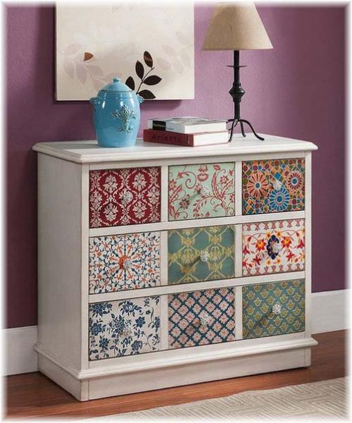 Что делать с остатками обоев? 04