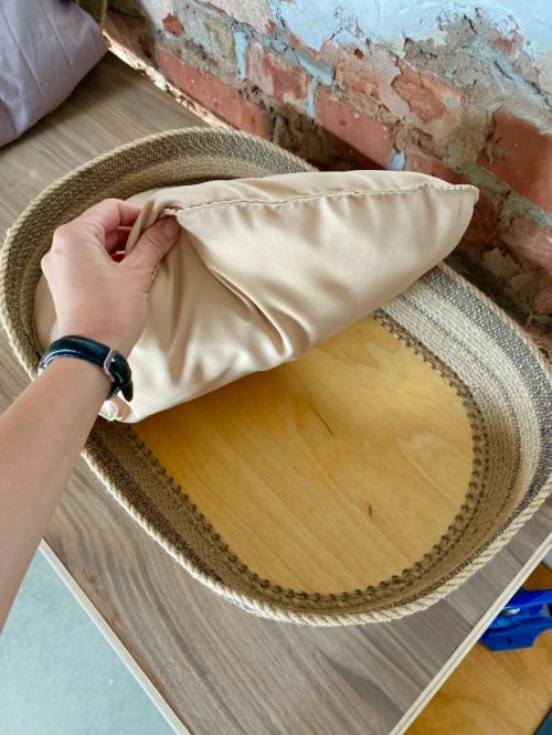 Уютное гнездышко для вашего любимца: лежанка из натурального джута! 01 Уютное гнездышко для вашего любимца: лежанка из натурального джута! 01