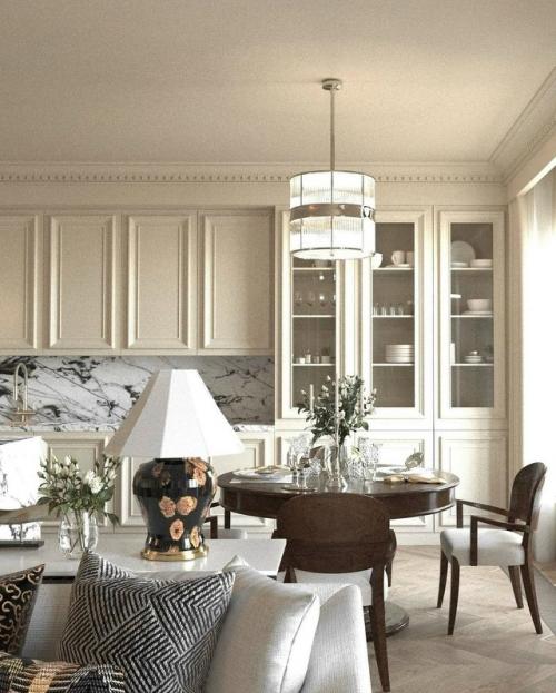 Великолепный реализованный проект квартиры в Москве 130 кв. 04