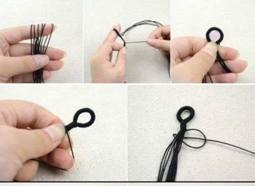 Мастер класс браслет с бусинами? 01