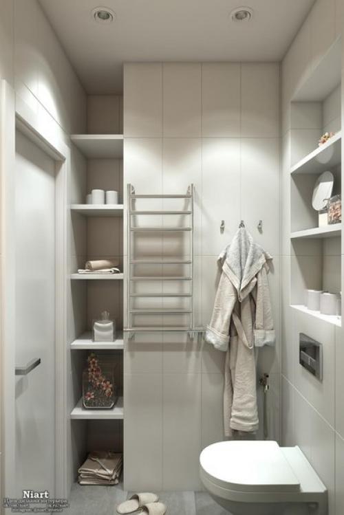 Дизайн прямоугольной студии 29 3, 9 кв. 07