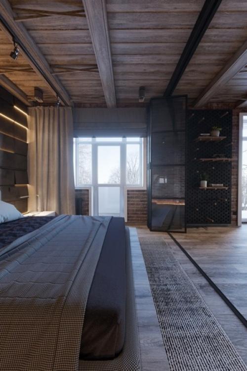 Интерьеры для людей творческих профессий всегда самые необычные и оригинальные. 05