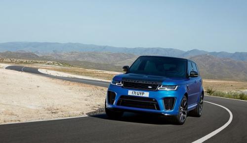 Обновленный Range Rover Sport SVR показали в Сети. 01