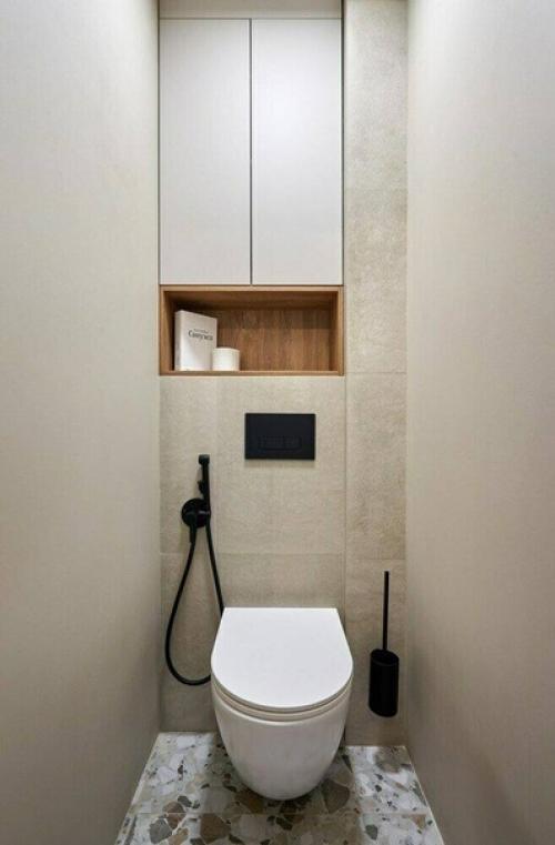 Практичный интерьер в двушке в панельном доме. 09