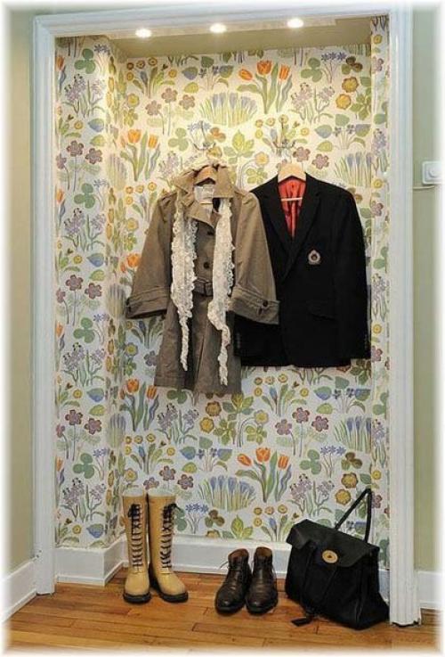 Что делать с остатками обоев? 05