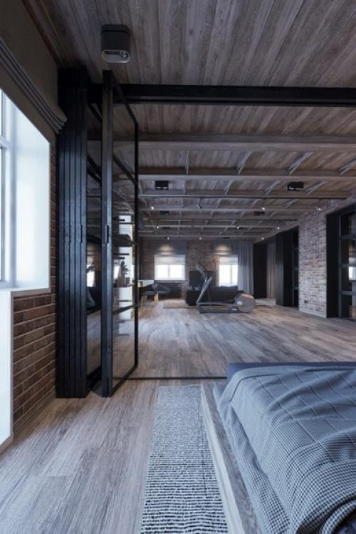 Интерьеры для людей творческих профессий всегда самые необычные и оригинальные. 06